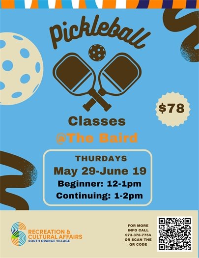 Pickleball Classes at the Baird 