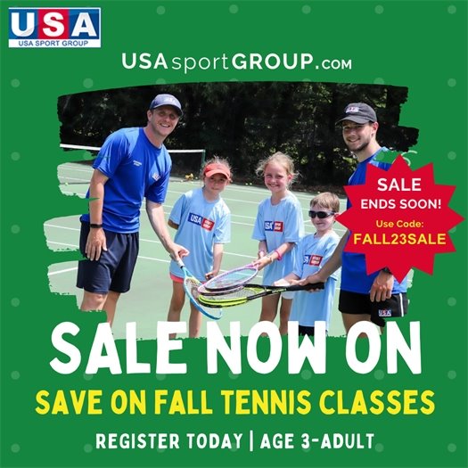 Fall Tennis Class All Ages