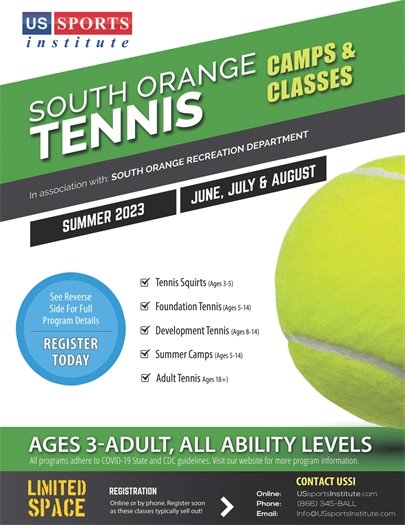Tennis Camps & Classes for Ages 3+
