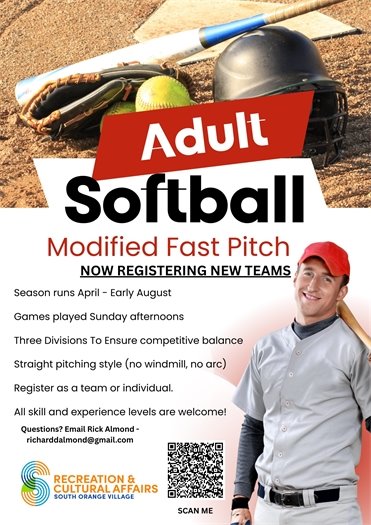 Adult Softball 2026