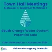 Townhall meetings - water system sale 2024