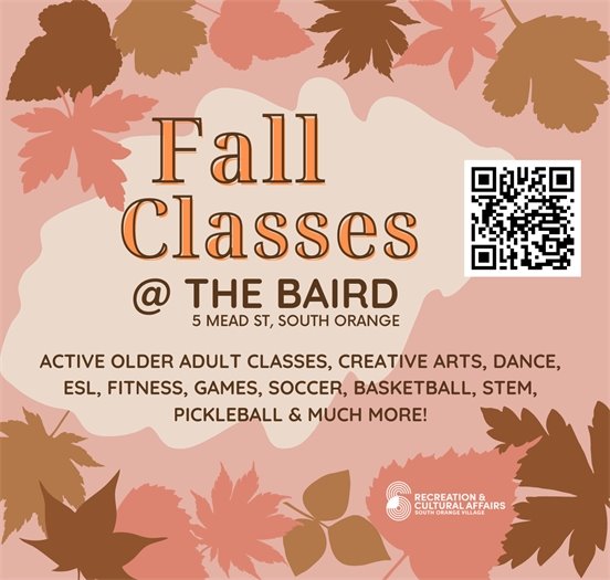 Fall Classes at The Baird