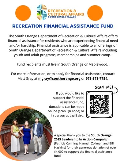 Recreation Financial Assistance Fund
