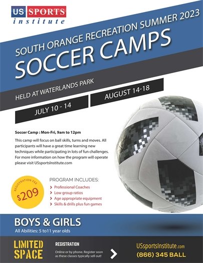 Soccer Camps for Ages 5-11