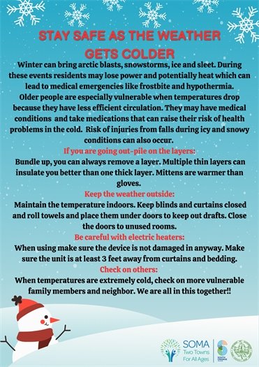 cold weather safety tips