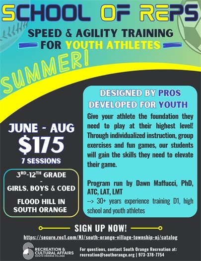 Speed and Agility Training 