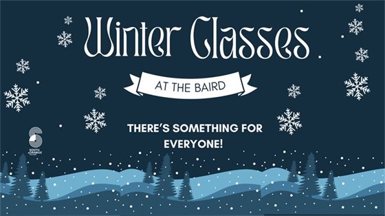 winter classes at the Baird