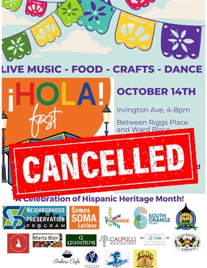 HOLA FEST CANCELLED