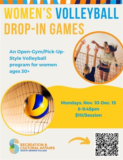Women's Drop-In Volleyball 