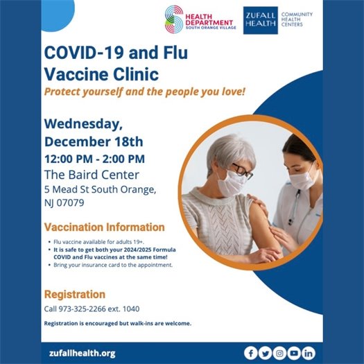 Vaccine clinic 12/18