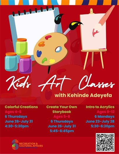 Kids Art Classes at the Baird 