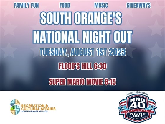 National Night Out August 1st