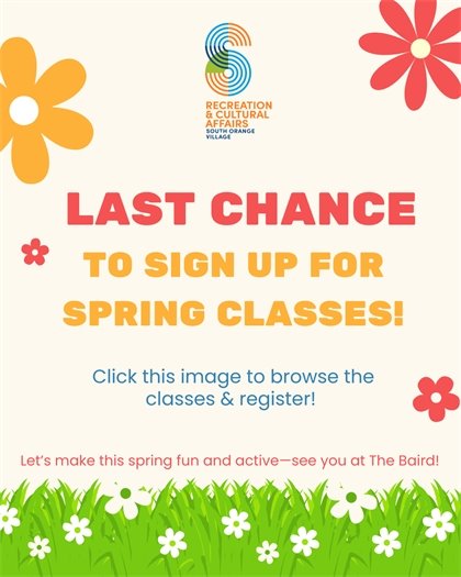 Spring Classes at the Baird 2025