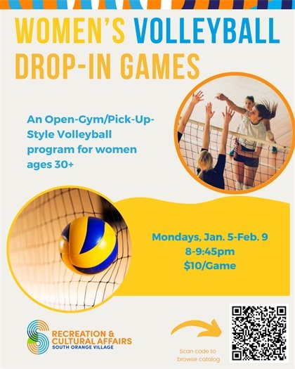 Women's Drop-In Volleyball 