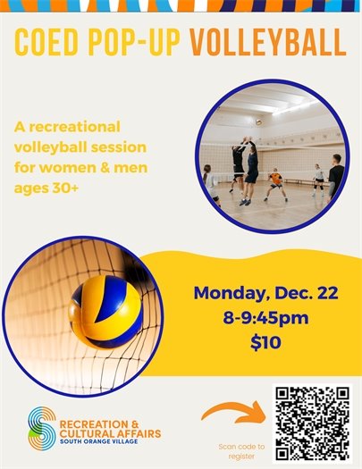 Coed Pop-Up Volleyball 