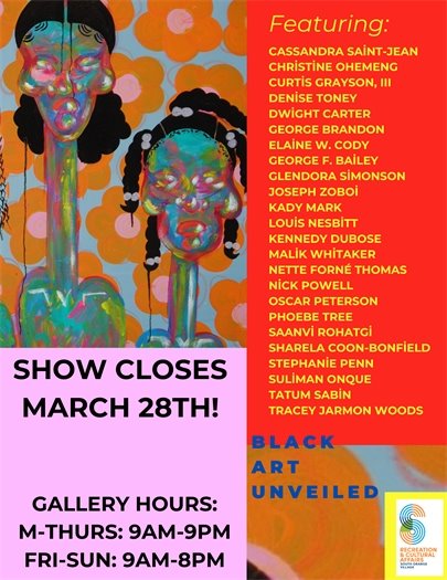 Black Art Unveiled Last Chance