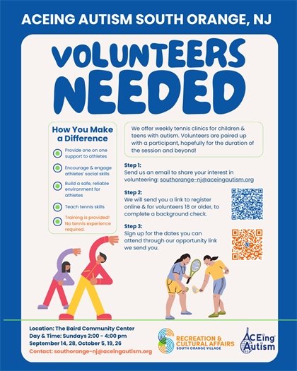 Aceing Autism: Volunteers Needed 