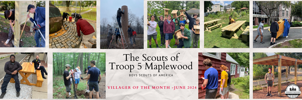 The Scouts of Troop 5 BSA (Email Header)