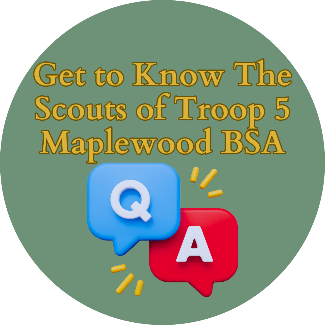 Get to Know the Scouts of Troop 5 Button